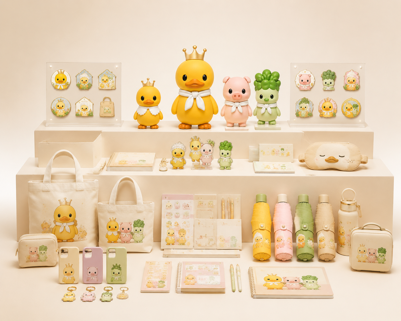 AIGC IP 生活系列衍生品展示一